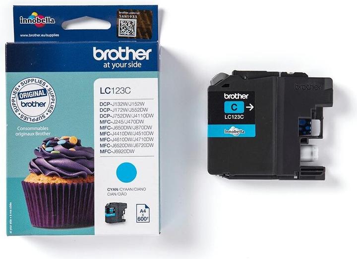 Actual product image Brother Lc-123c (C)