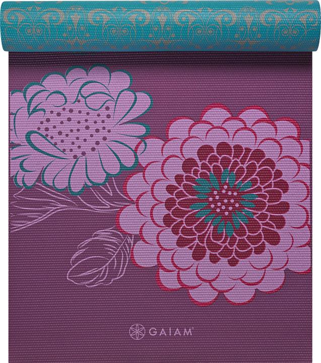 Immagine prodotto Gaiam Tappetino Yoga Kiku reversibile da 6 mm, design a D (6 mm)