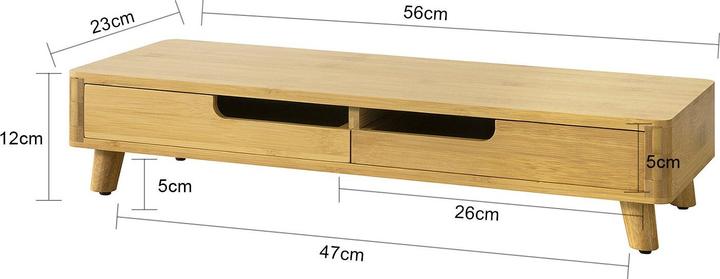 Actual product image SoBuy BBF06-N Design Monitor Elevation