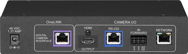 Actual product image Vaddio 999-9545-001 AV conference bridge Built-in Ethernet connection