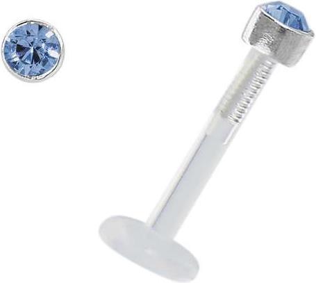 Immagine prodotto Bijouteria Piercing (Bioplastica, Argento 925, Cristallo Swarovski)