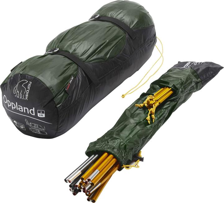 Actual product image Nordisk Oppland 2 LW Tent (Tunnel tent, 1.85 kg, 2 persons)