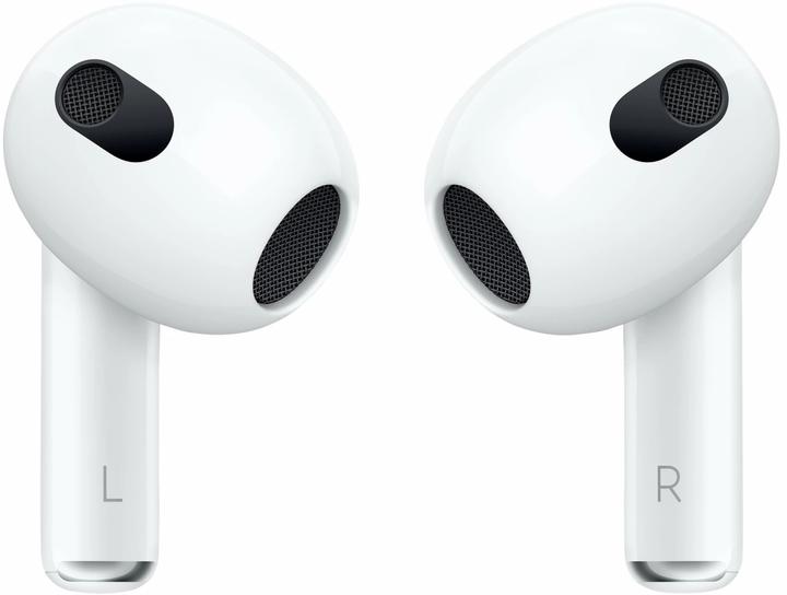 Immagine prodotto Apple AirPods (3rd Gen.) Lightning Case (Nessuna soppressione del rumore, 6 h, Senza fili)