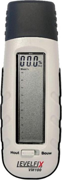 Levelfix VM100 Feuchtigkeitsmesser für Holz und (weiche) Baumaterialien