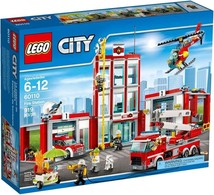 Produktbild LEGO City - Grosse Feuerwehrstation (60110) (60110, LEGO City)