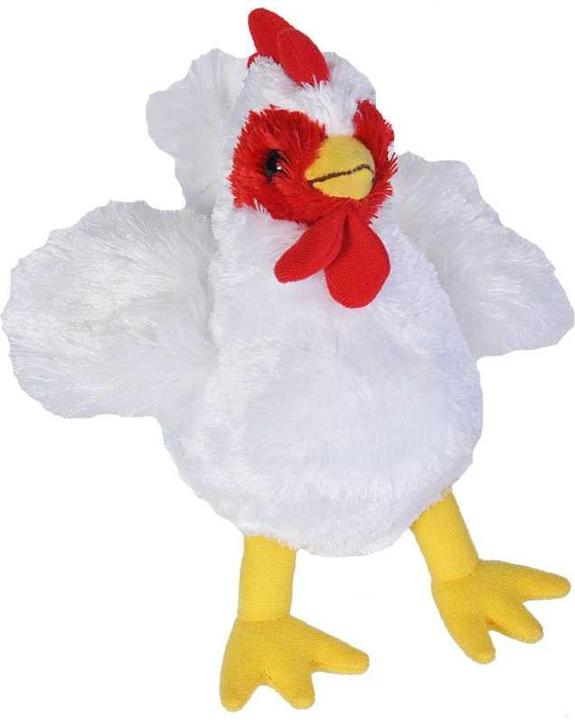 Actual product image Wild Republic Plush Chicken Mini Hug'ems (17 cm)