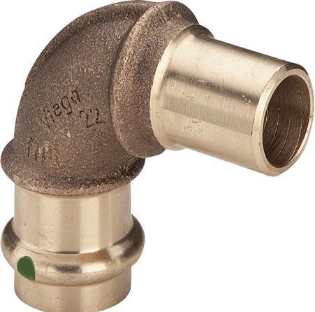 Image du produit Viega SANPRESS nipple bend 90 ° 28 mm - 115159