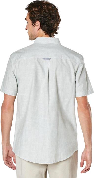 Actual product image Universal Textiles Mens Slub Poplin Short-Sleeved Shirt (XL)