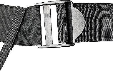 Actual product image Ouch! Textured Curved Hollow Strap-on - 8" / 20 cm