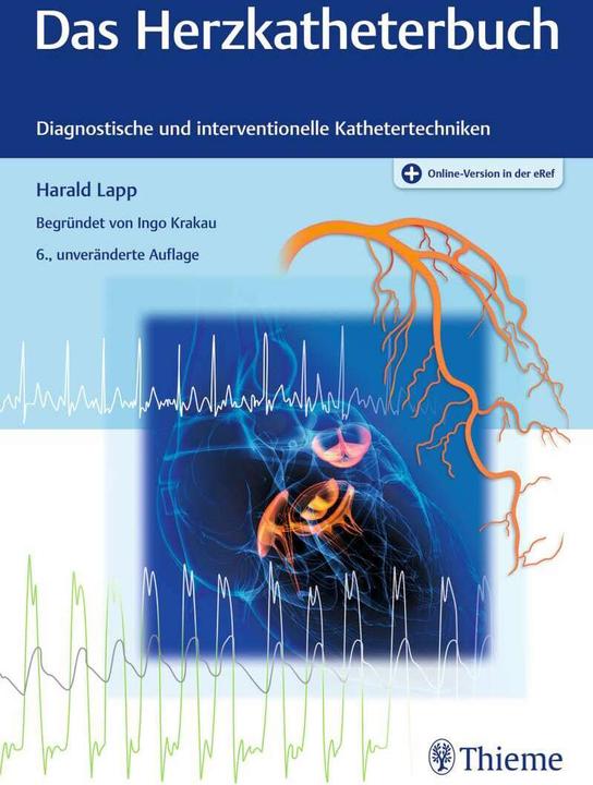 Actual product image Das Herzkatheterbuch (German, Harald Lapp, 2022)
