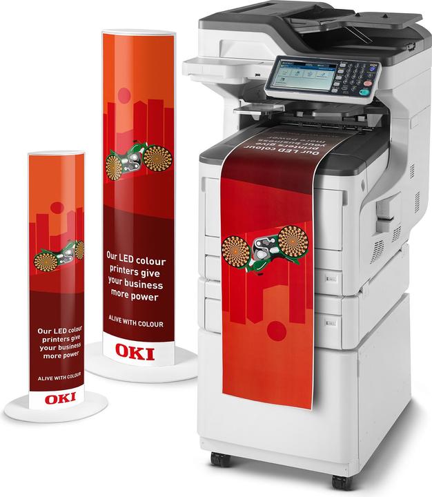 Actual product image OKI MC853dnct (Laser, Colour)