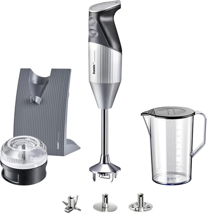 Actual product image Bamix - Staafmixer - SwissLine - Zilver - M200 - Met Accessoires En Smart Helpers