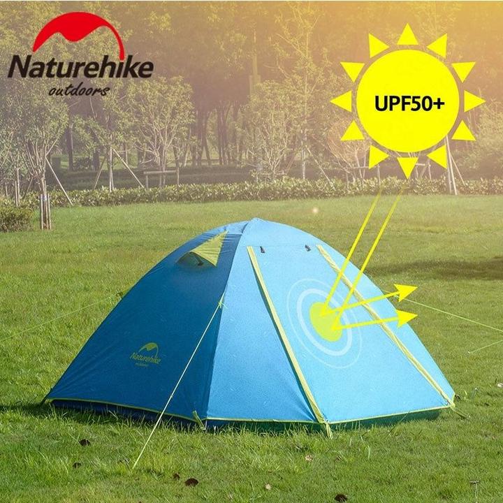 Produktbild Naturehike Namiot P-Series 3 UV NH18Z033-P-Forest Green (2.30 kg, 3 Personen)
