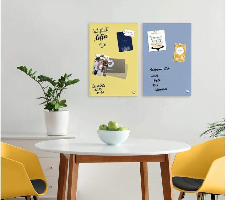 Actual product image Sigel Glass Magnet Board Artverum (Magnet board, 60 x 40 cm)