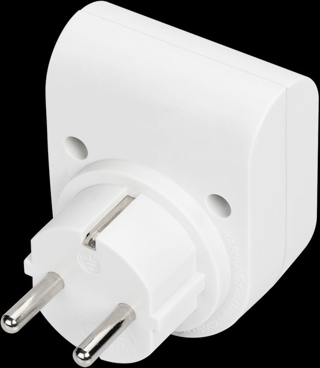Image du produit Digitus Adaptateur de protection contre les surtensions. LED 1xCEE 7/7 TV-GS CE-LVD