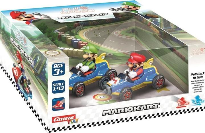 Image du produit Revell Super Mario Pull Back voiture de course Mach 8