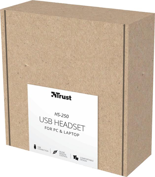 Immagine prodotto Trust Cuffia HS-250 (Cablato, USB-A)