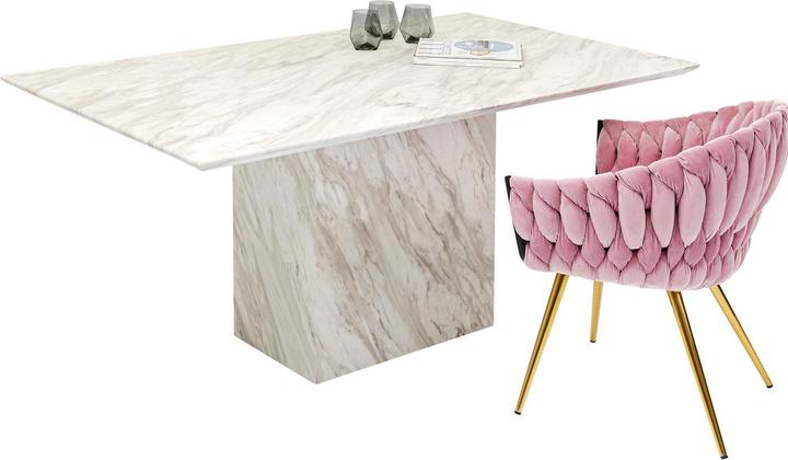 Actual product image Kare Design Table Artistico Marble 160x90cm (160 x 90 x 76 cm)