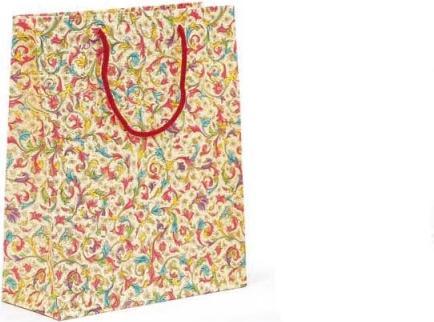 Actual product image Kartos Florentia gift bag 30x36x12cm with red cord (Gift bag, 1 x)