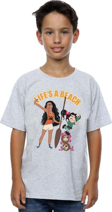 Image du produit Disney - T-shirt WRECK IT RALPH MOANA AND VANELLOPE - Garçon (128)