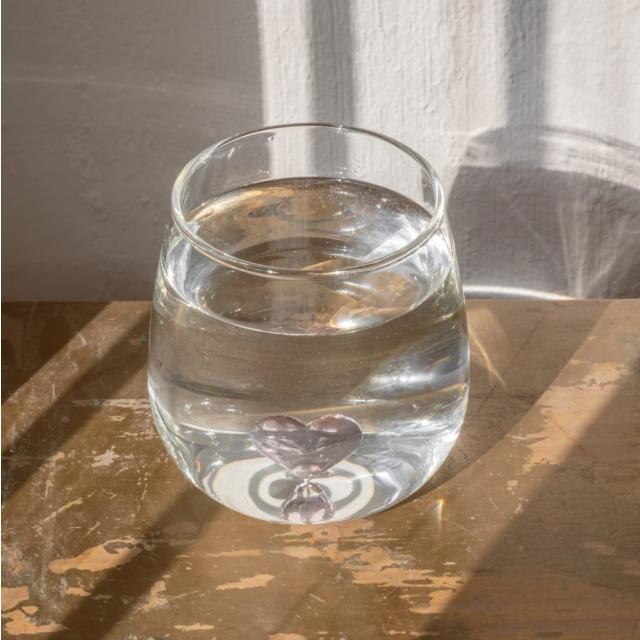 Image du produit Eulenschnitt Verre à boire Coeur rose - de (0.42 l, 1 x)