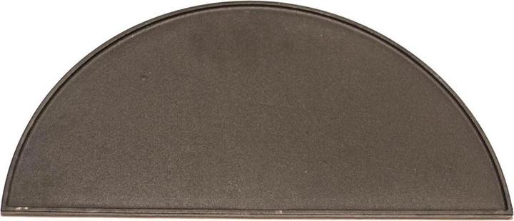 Image du produit Kamado Bono Plaque en fonte en forme de demi-lune pour un système de cuisson à deux zones (Media)