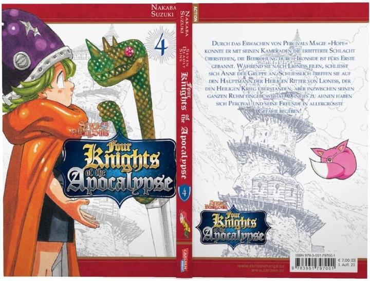 Image du produit Seven Deadly Sins: Four Knights of the Apocalypse 4 (Allemand, Suzuki Nakaba, Lasse Christian Christiansen, 2023)