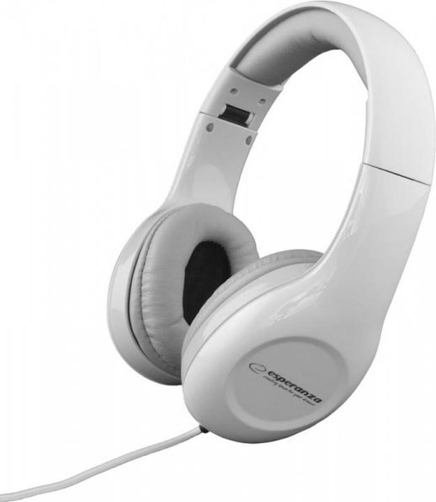 Actual product image ESP eranza EH138W headphones/headset Head-band connector White (ANC, Cable)