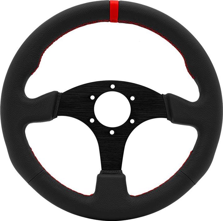 Actual product image Simagic P-325D Steering wheel w/o hub, 325mm - Leather