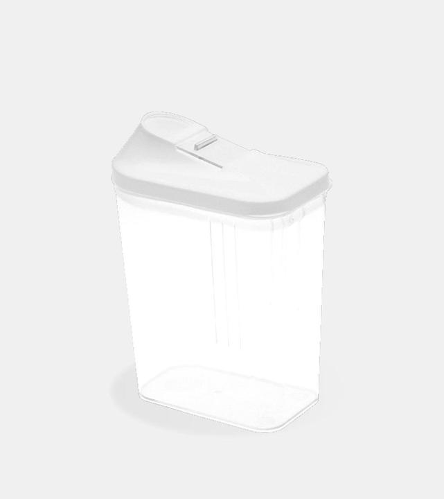 Produktbild keeeper Vorratsdose Schüttdose 1,5 l 21,5x7x21cm weiss (1.50 l)