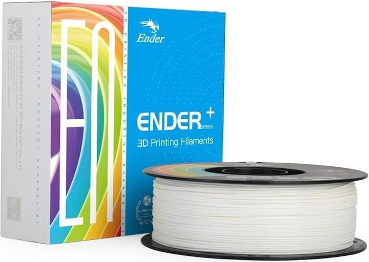 Image du produit Creality Filament PLA+ Blanc, 1.75 mm, 1 kg (PLA, 1.75 mm, 1000 g, Multicolore)