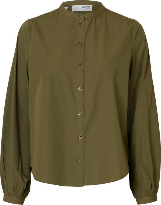 Selected Femme 100% Baumwoll Langarmhemd
