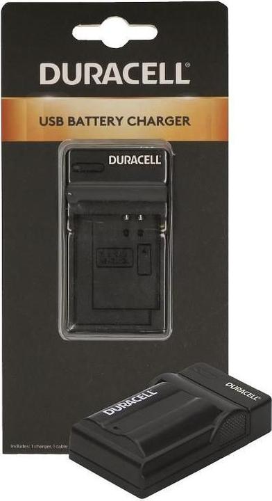 Produktbild Duracell Ladegerät mit USB Kabel für DRNEL15/EN-EL15 (Kamera Akku Ladegerät)
