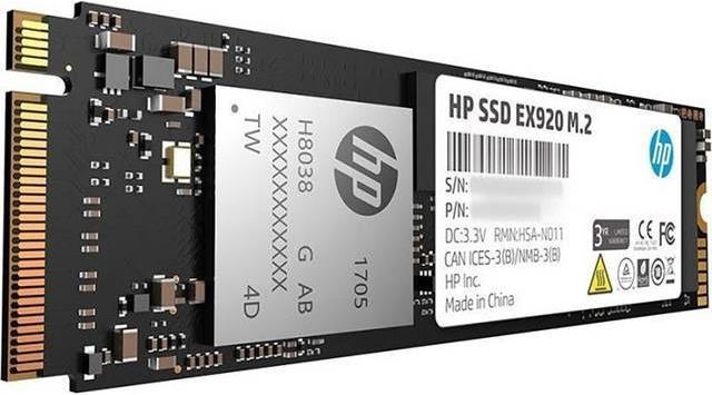 Actual product image HP EX920 (512 GB, M.2 2280)