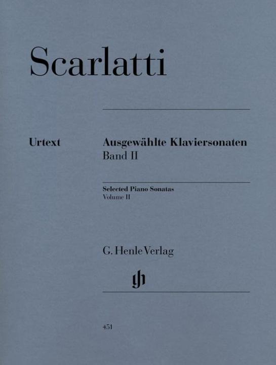 Actual product image Ausgewählte Klaviersonaten, Band II (French, English, Bengt Johnsson, Domenico Scarlatti, 2000)