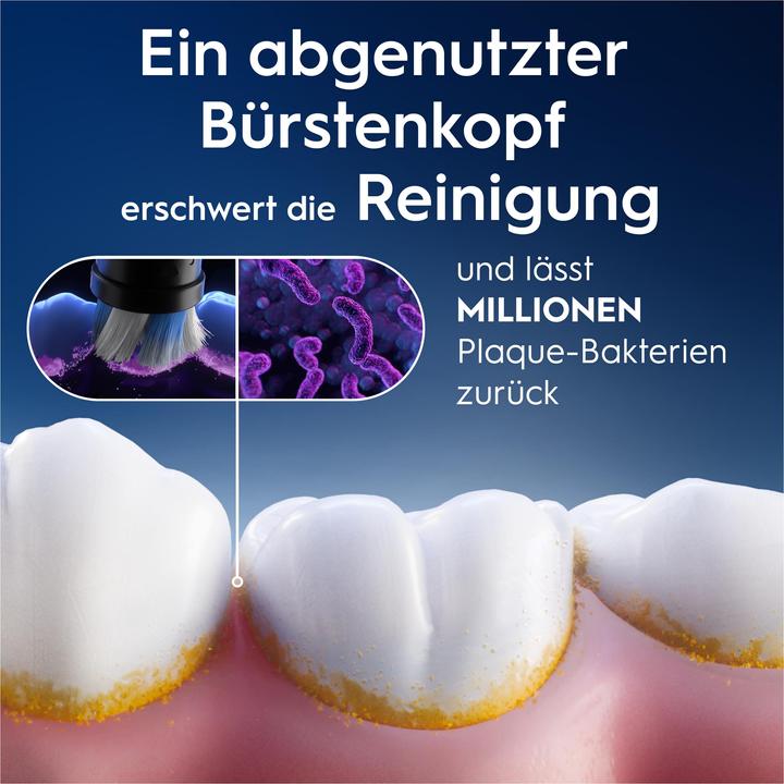 Actual product image Oral-B iO Strahlendes Weiss, Original Aufsteckbürsten (8 x)