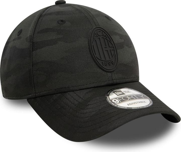 Produktbild New Era 9Forty Strapback Cap - TONAL CAMO AC MAILAND schwarz