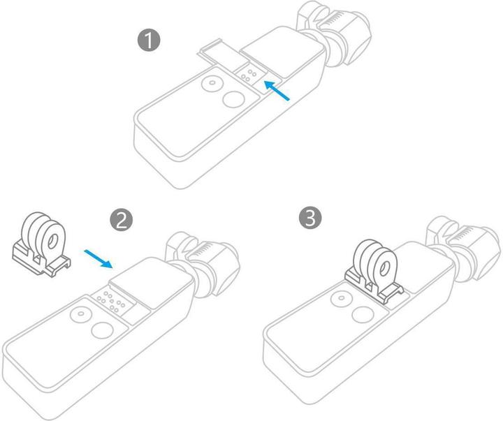 Produktbild Pgytech Osmo Pocket Data Port to Universal Mount (DJI Osmo Pocket)