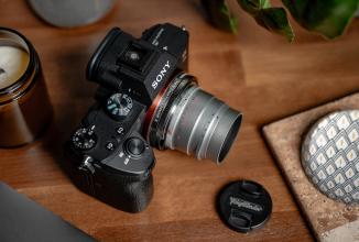 Actual product image Voigtländer Colour-Skopar 50mm / 2.2 VM silver (Leica M, full size)
