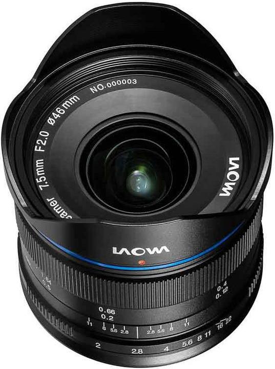 Produktbild Venus Optic Laowa 7.5mm F/2 MFT standard version (Micro Four Thirds, Micro Four Thirds)