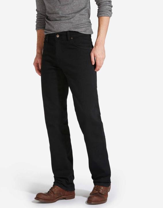 Actual product image Wrangler Texas stretch jeans black overdyed (W33/L30)