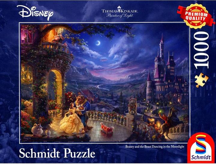 Produktbild Schmidt Spiele Disney Die Schöne und das Biest 2 (1000 Teile)