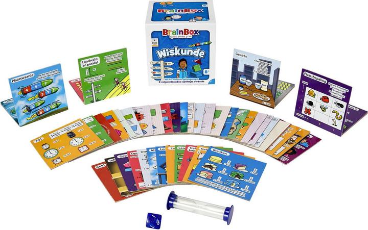 Actual product image Asmodée BrainBox maths board game