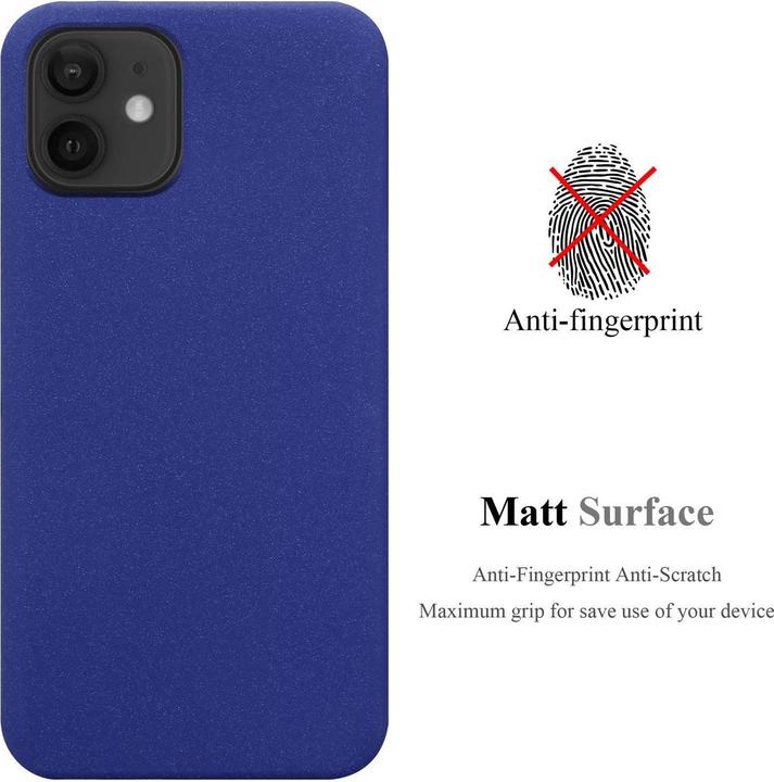 Produktbild Cadorabo TPU Frosted Cover (Apple iPhone 12 mini)