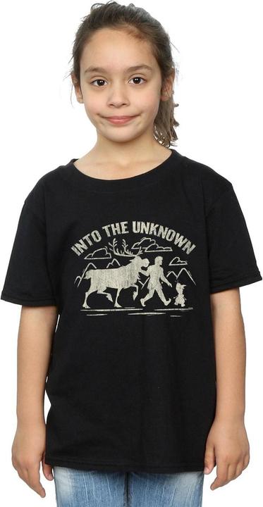 Image du produit Disney - T-shirt FROZEN INTO THE UNKNOWN - Fille (152, 158)