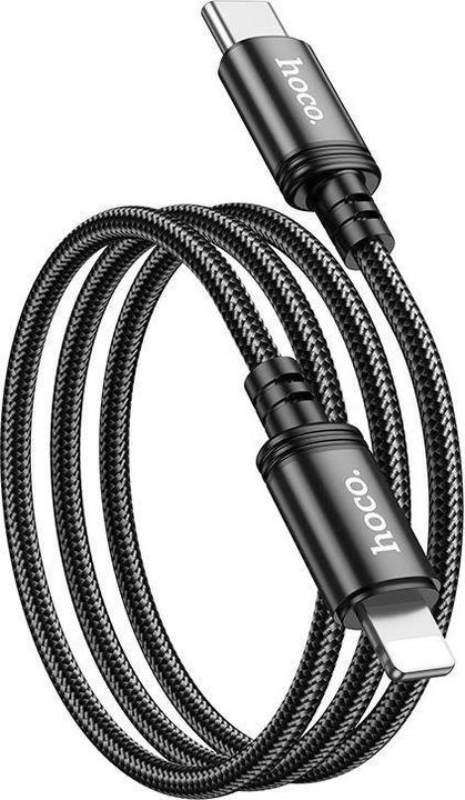 Produktbild Hoco Cable cable Type C to Lightning PD 20W X89 1 m black (1 m, USB 3.2 Gen 1, 20 W)