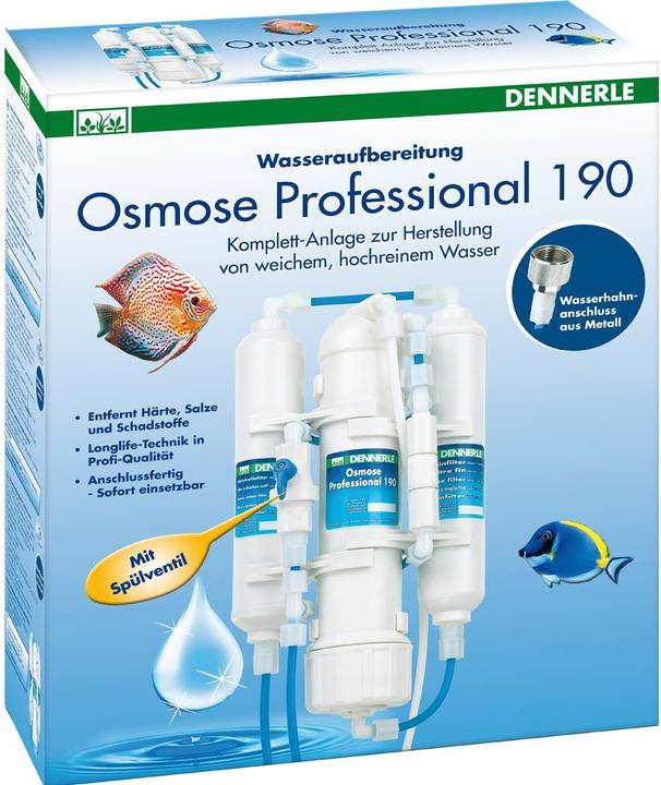 Immagine prodotto Dennerle Osmosi professionale 190 (Filtri interni, Acqua marina)