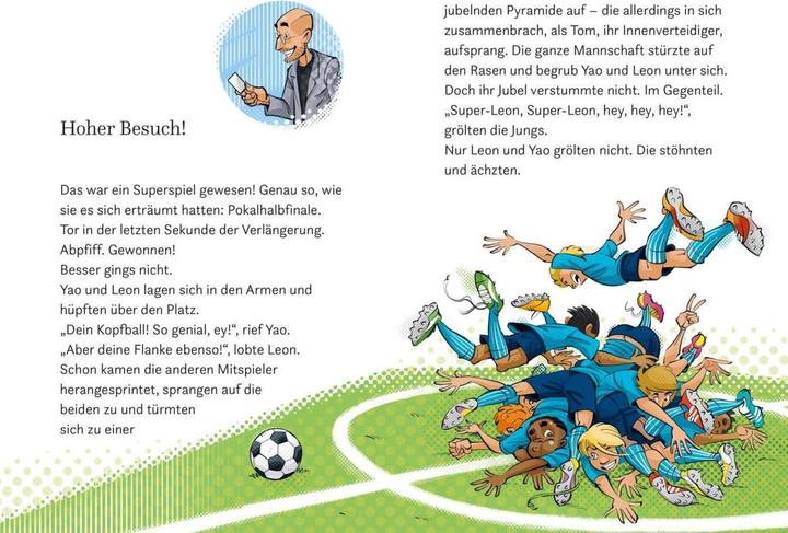 Actual product image Fussball Academy 1 Eine wichtige Entscheidung (German, Irene Margil, Jan Sasse, Andreas Schlüter, 2022)