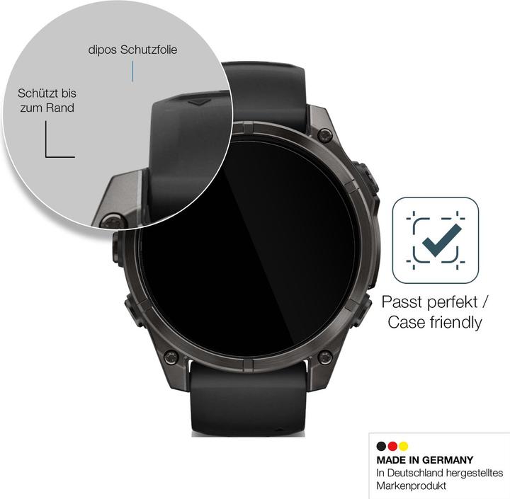 Produktbild Dipos Anti-Shock Displayschutz 9H