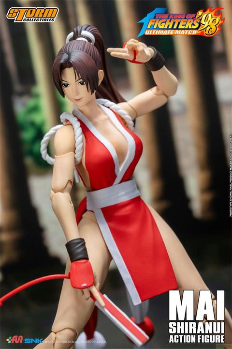 Actual product image Storm Collectibles King of Fighters '98: Ultimate Match Action Figure 1/12 Mai Shiranui 18 cm
